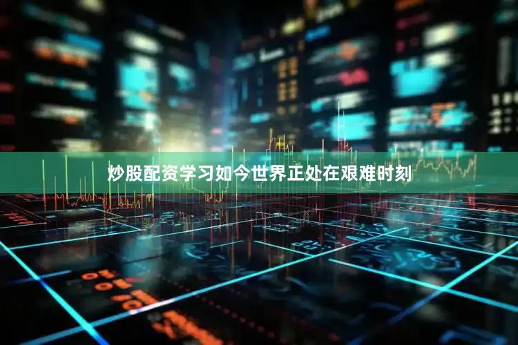 炒股配资学习如今世界正处在艰难时刻